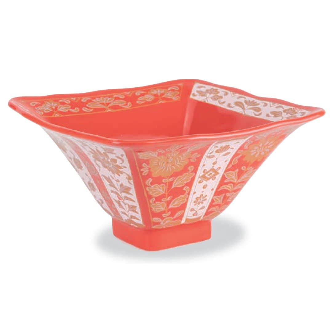 Kinsai Kohaku Tachinabana Kaku-menbachi Red