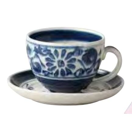 Sozan Kiln – Annan Some-Karakusa Cup & Saucer