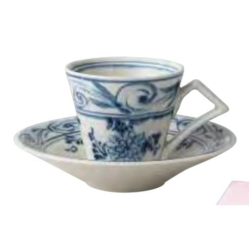 Sozan Kiln – Annan Flower-Karakusa Cup & Saucer