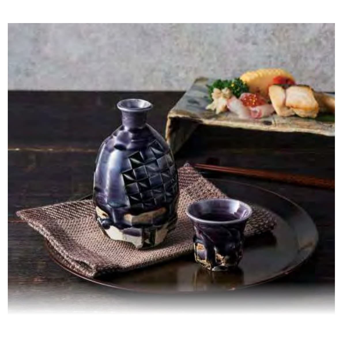 Kakurin Kiln Cold Sake Set – Multicolour