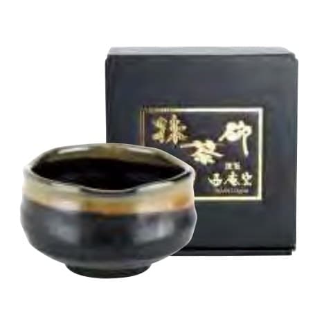 Black Copper Flow Matcha Bowl