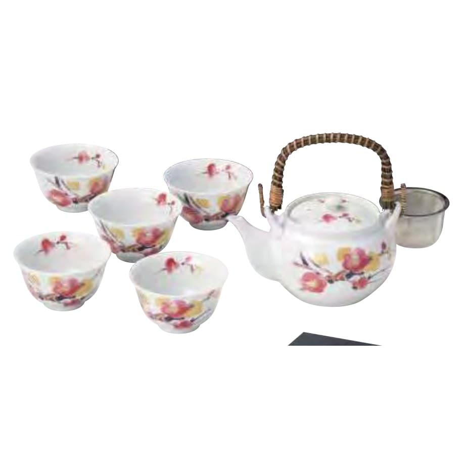 Manyo Kusabana Plum Dobin Tea Set