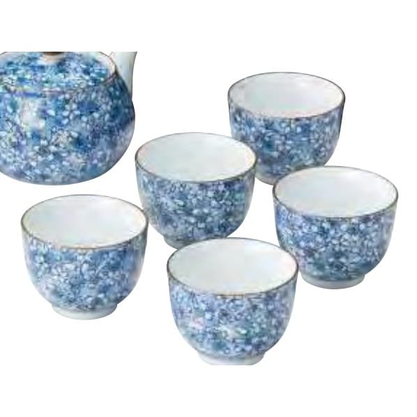 Arita Ware Aozumi Cherry Kyusu Tea Set