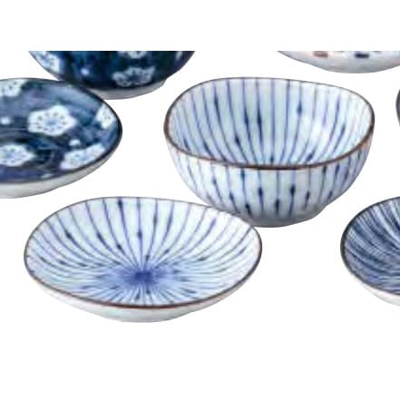 Aizome Five Styles Small Bowl Collection