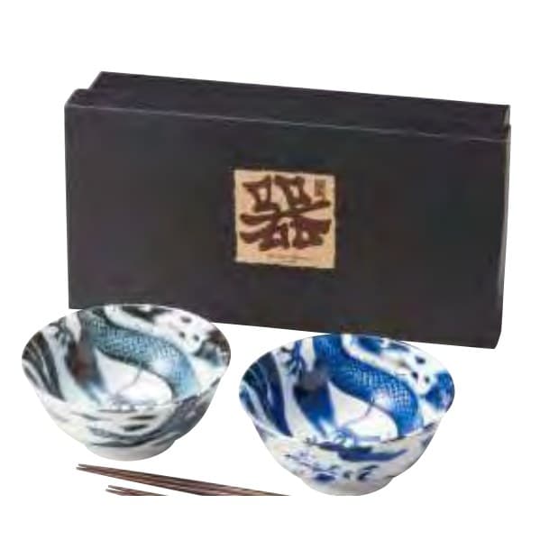 Dragon 4.8-sun Donburi Pair (Blue/Black)