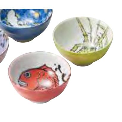 Seafood Okonomi Donburi, 4 Assorted Designs
