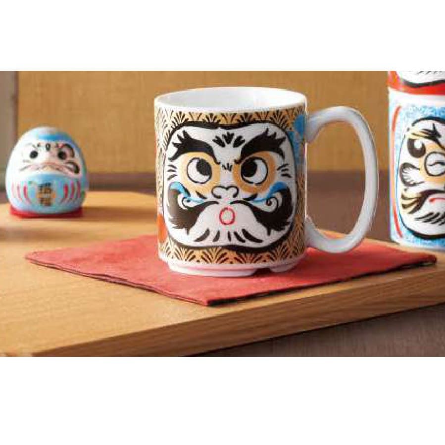Darumania Stacking Sake Set (Light Blue)