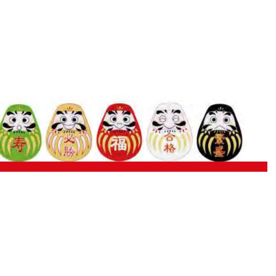 Fukuraku Daruma Guinomi Set