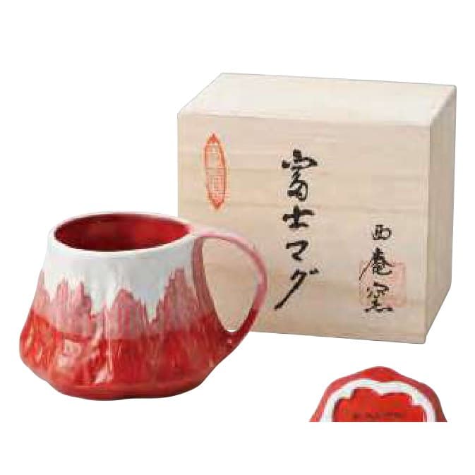 Mt Fuji Mug Large (Blue Fuji)