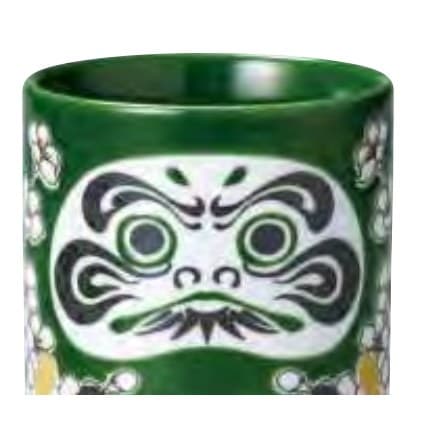 Sakura Daruma Sushi Yunomi (Red)