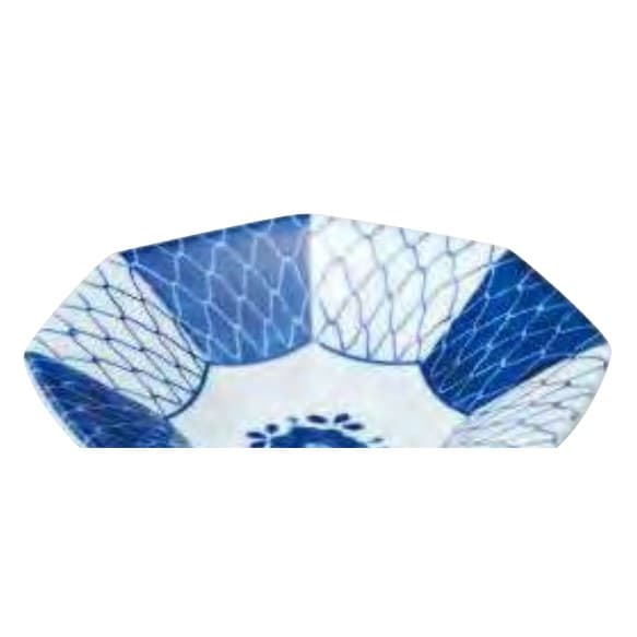 Aizome Kobo Amime Octagonal Bowl