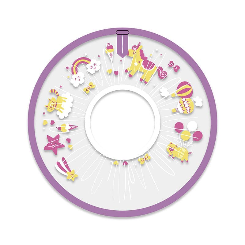 Shampoo Hat - Lavender, Clear View for Face