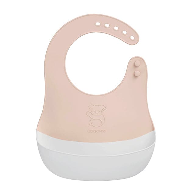 Enjoy Mealtime Apron - Baby Pink