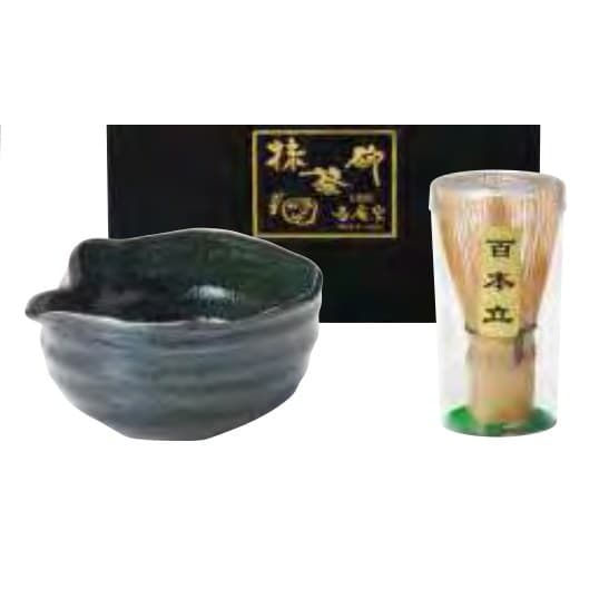 Flat Natsume Tea Caddy (Black)