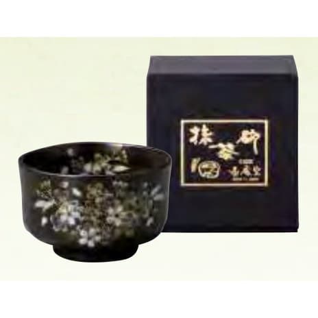 Tenbyo Zakura Matcha Bowl (Tenmoku)