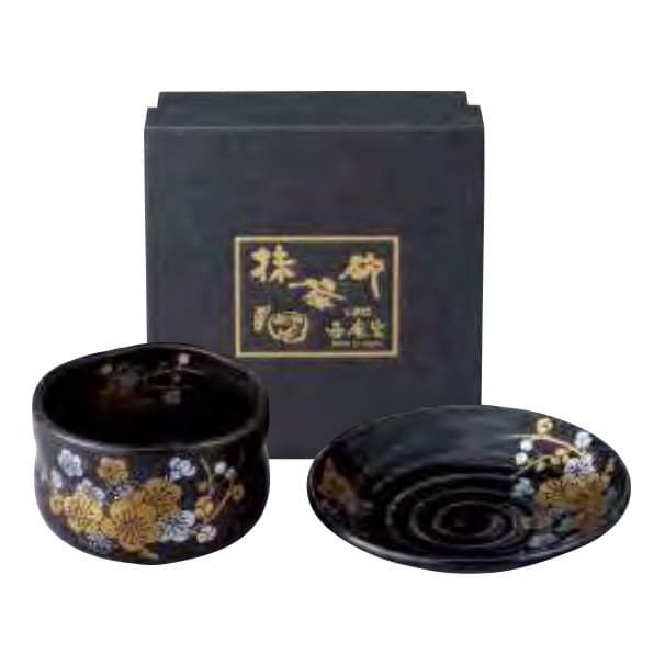 Japanese Seasons Kohiki Plum Bowl & Plate Set