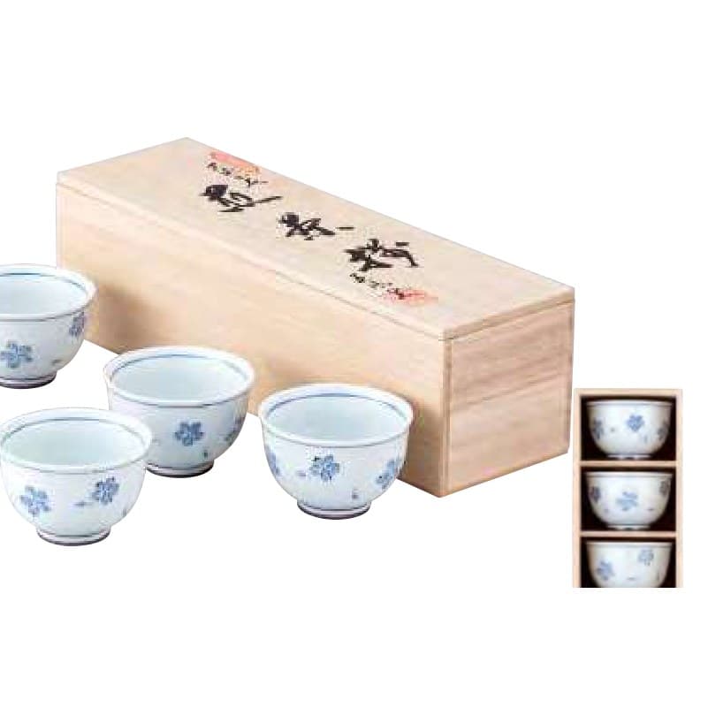 Kosome Small Flower Sencha Cup Set
