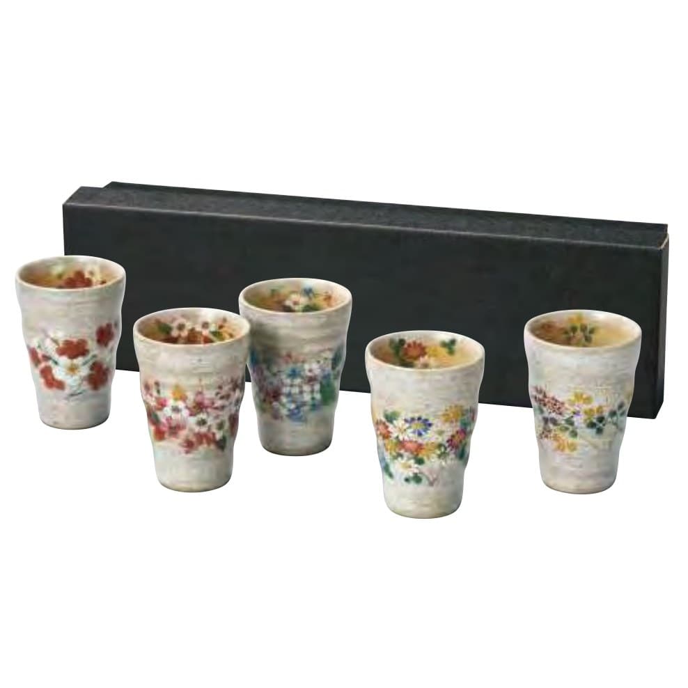 Japanese Seasons Cup Set (White)