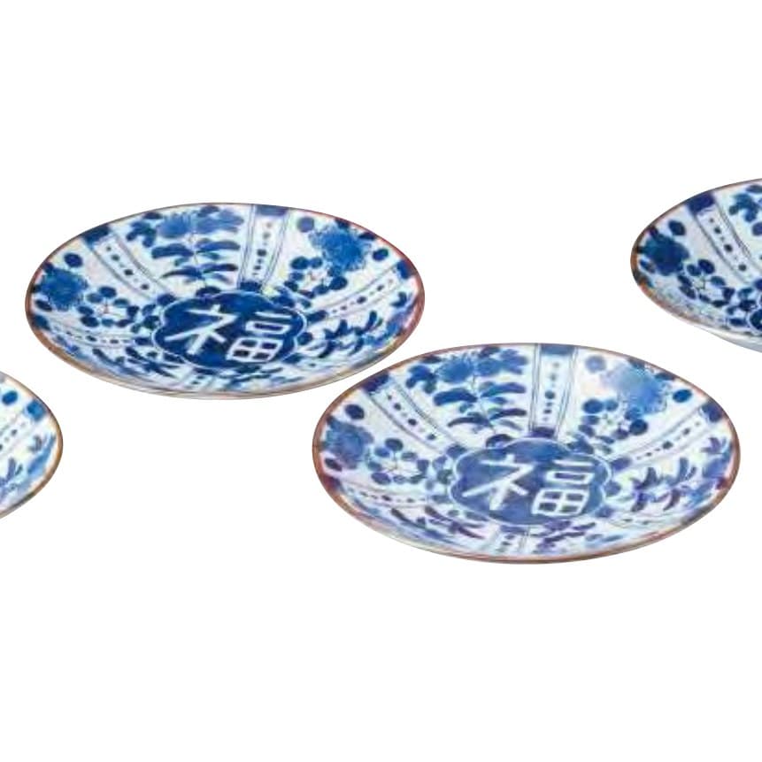 Aizome Kobo Lightweight Kissho Pasta Plate Pair
