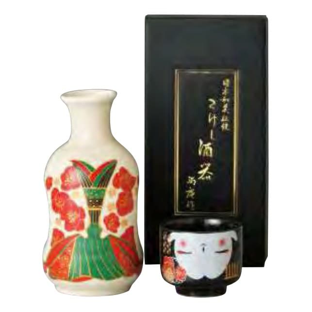 Kokeshi Sake Set (Ume Maiko)
