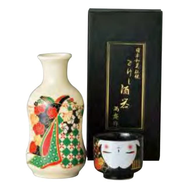Kokeshi Sake Set (Sakura Maiko)