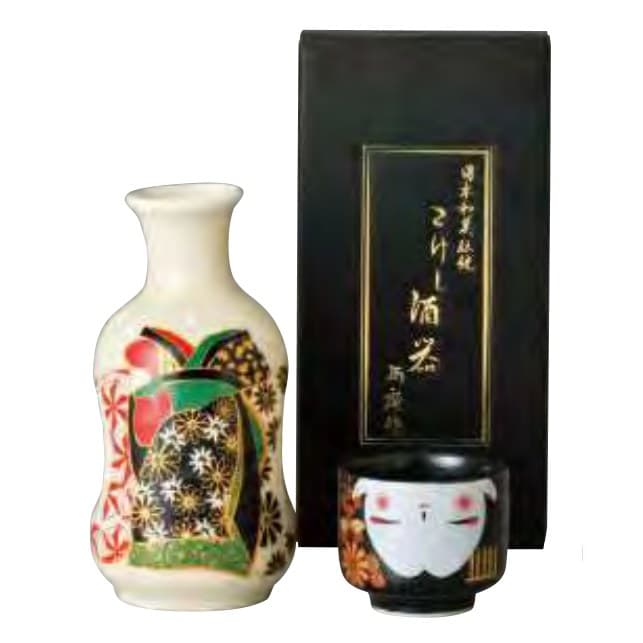 Kokeshi Sake Set (Kiku Maiko)