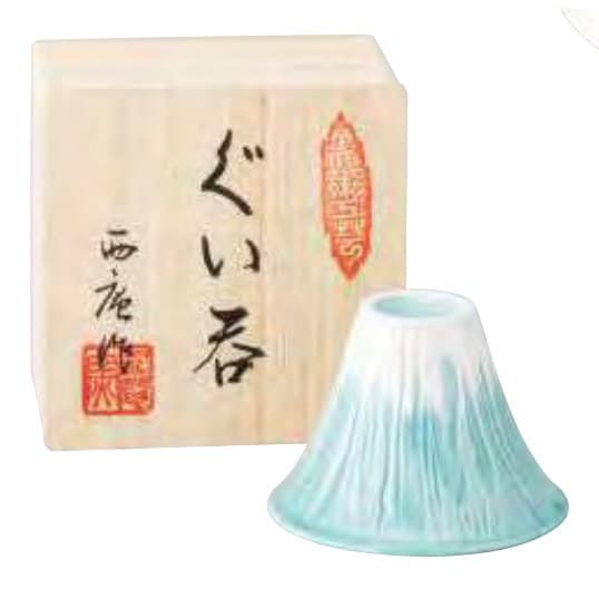 Mt Fuji Sake Cup (Snow Fuji)