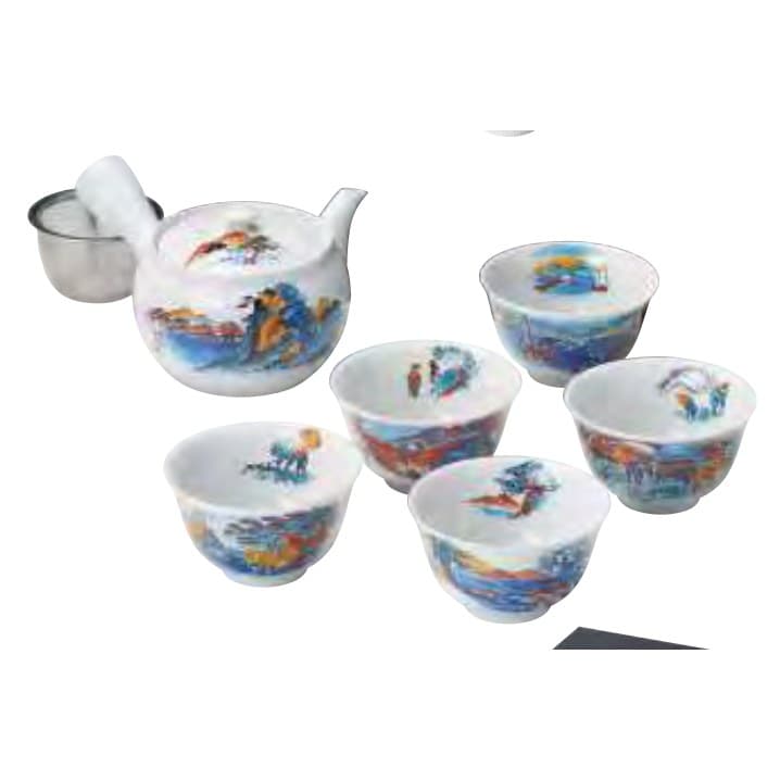 Tokaido 53 Stations Sencha Cup Set