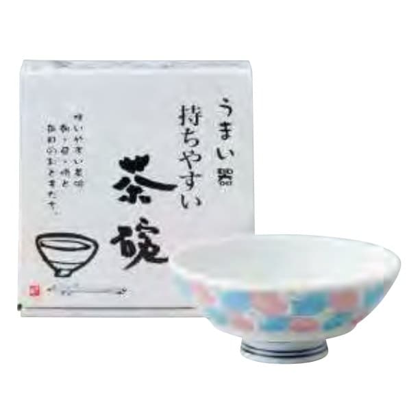 Easy-Grip Rice Bowl – Ichimatsu (Pink/Sky)