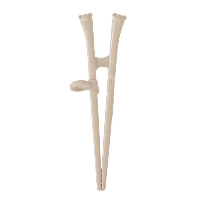 Bebebird Chopstick Trainer (Right-Handed) - Bear/Beige