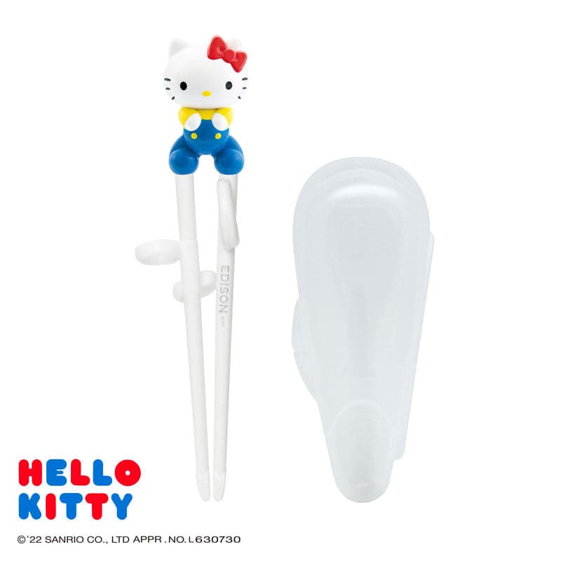 EDISON's Chopsticks I with Case (Right-Handed) - Hello Kitty Retro