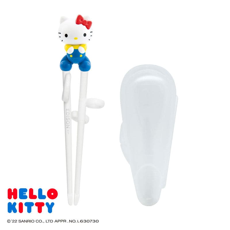 EDISON's Chopsticks I with Case (Left-Handed) - Hello Kitty Retro